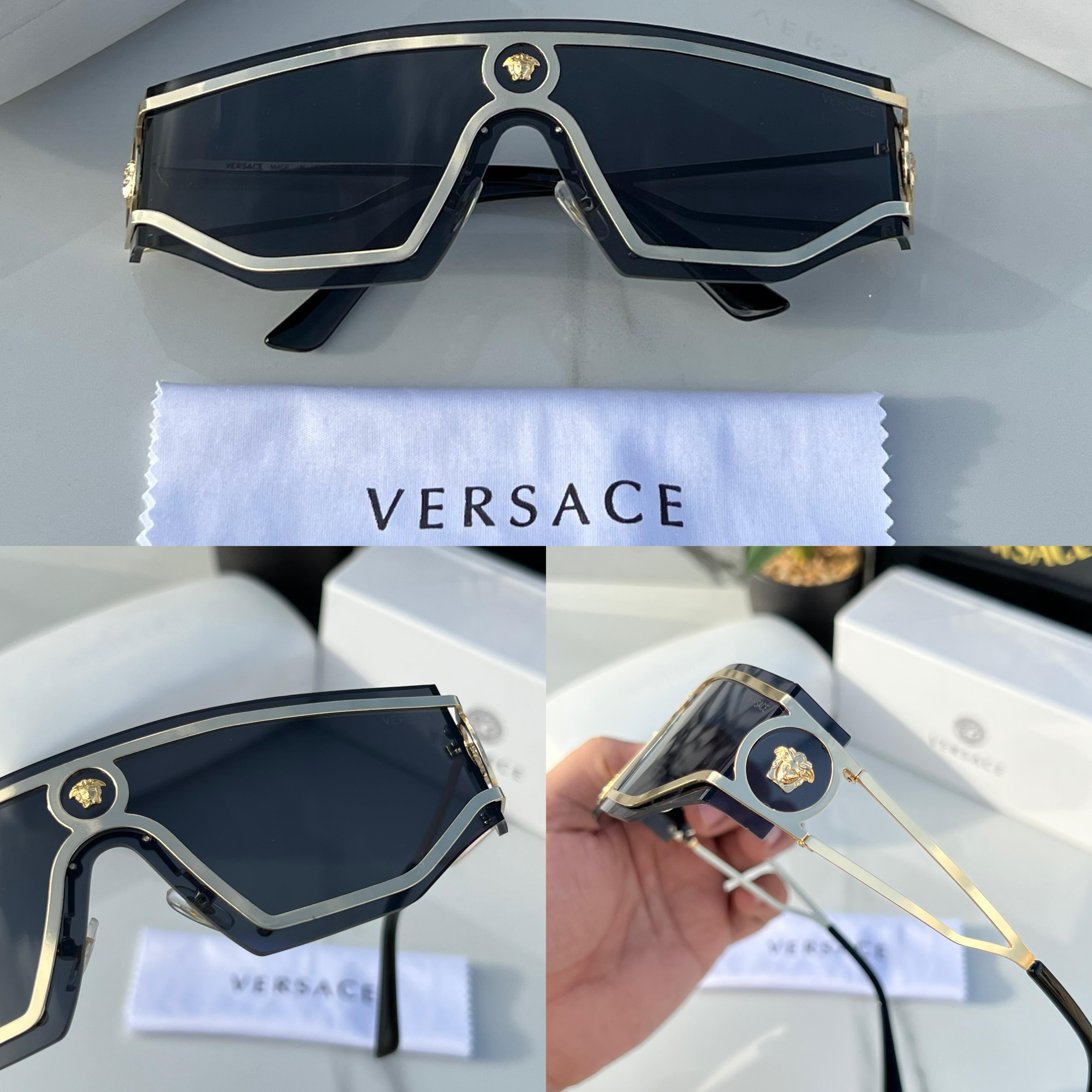 Ver-sac-e 8037 gold black