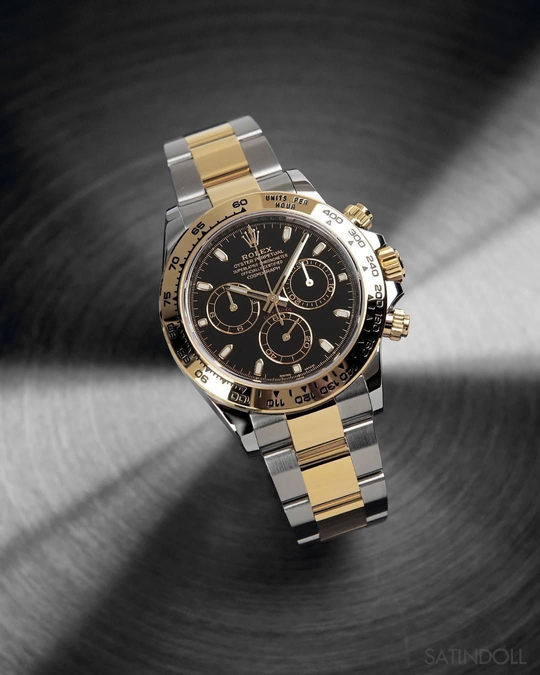 RO DAYTONA TWO TONE BLACK DIAL AUTO E