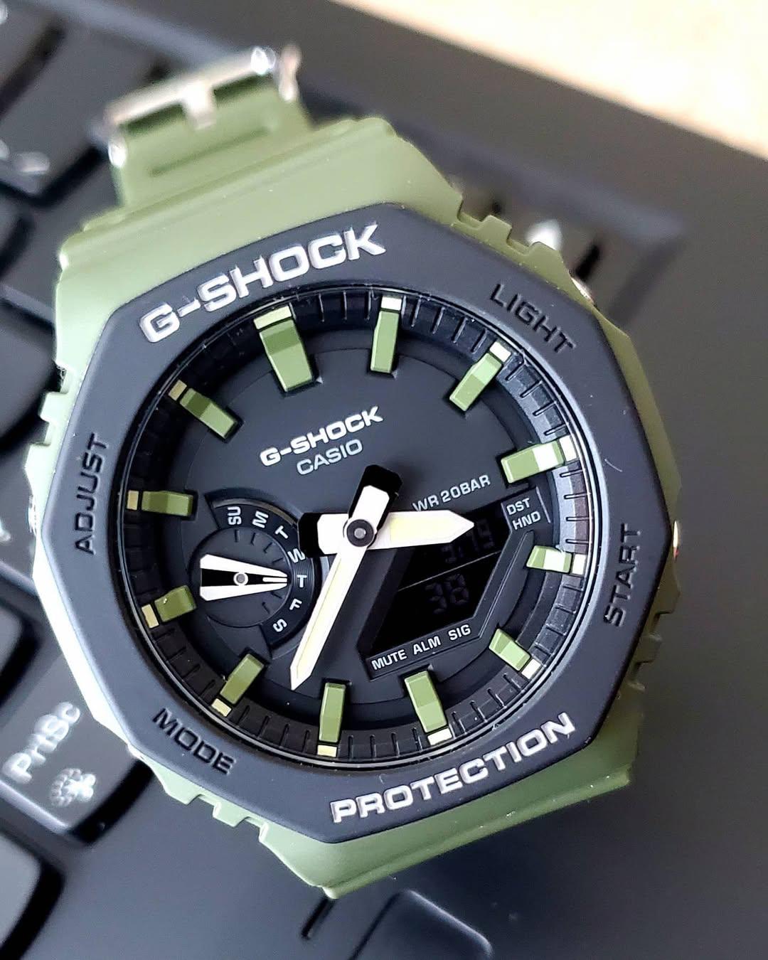 G_Sho_k Carbon Core Watch GA-2110SU-3A