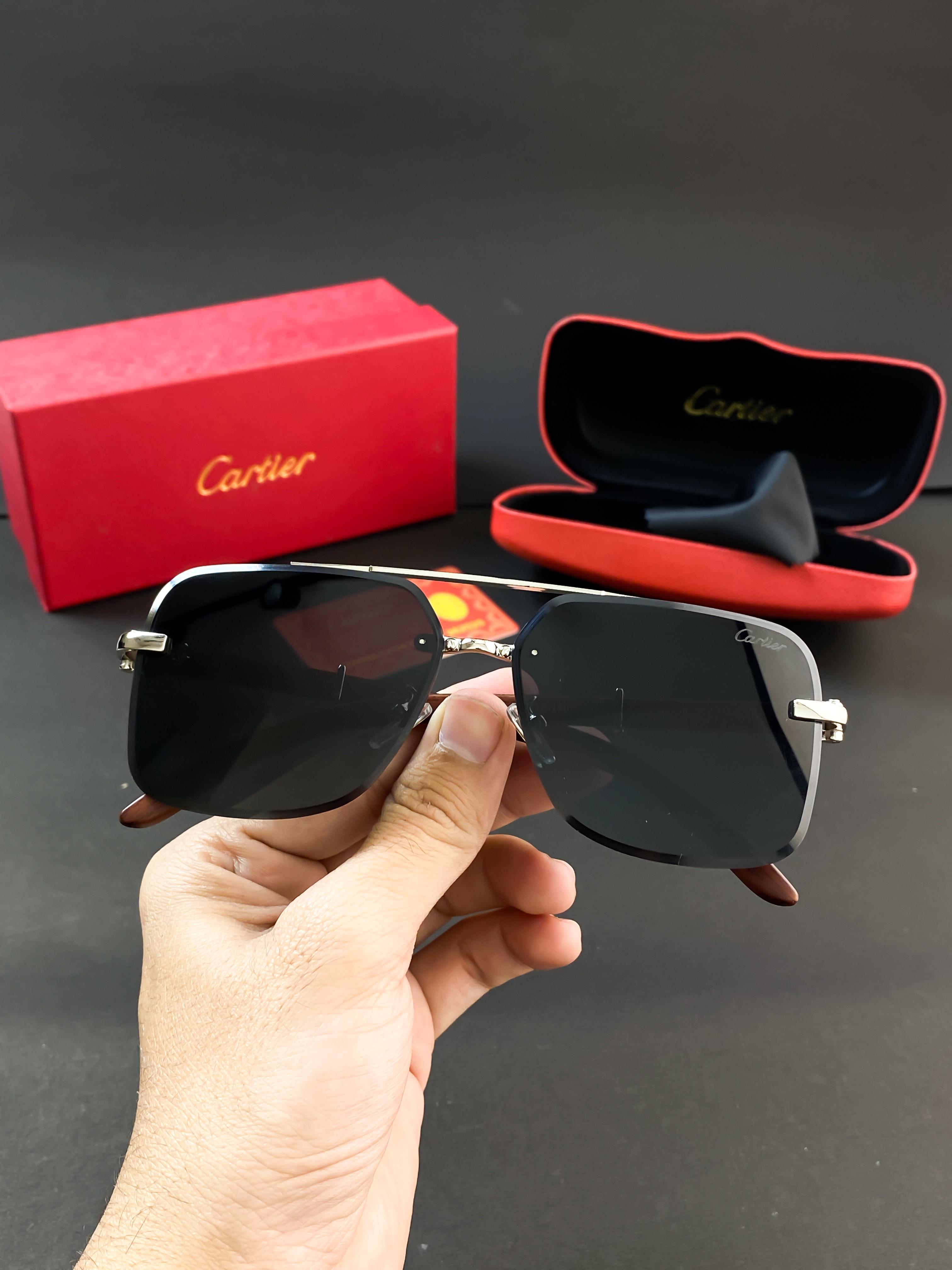 CART  WOODEN BLACK 3087