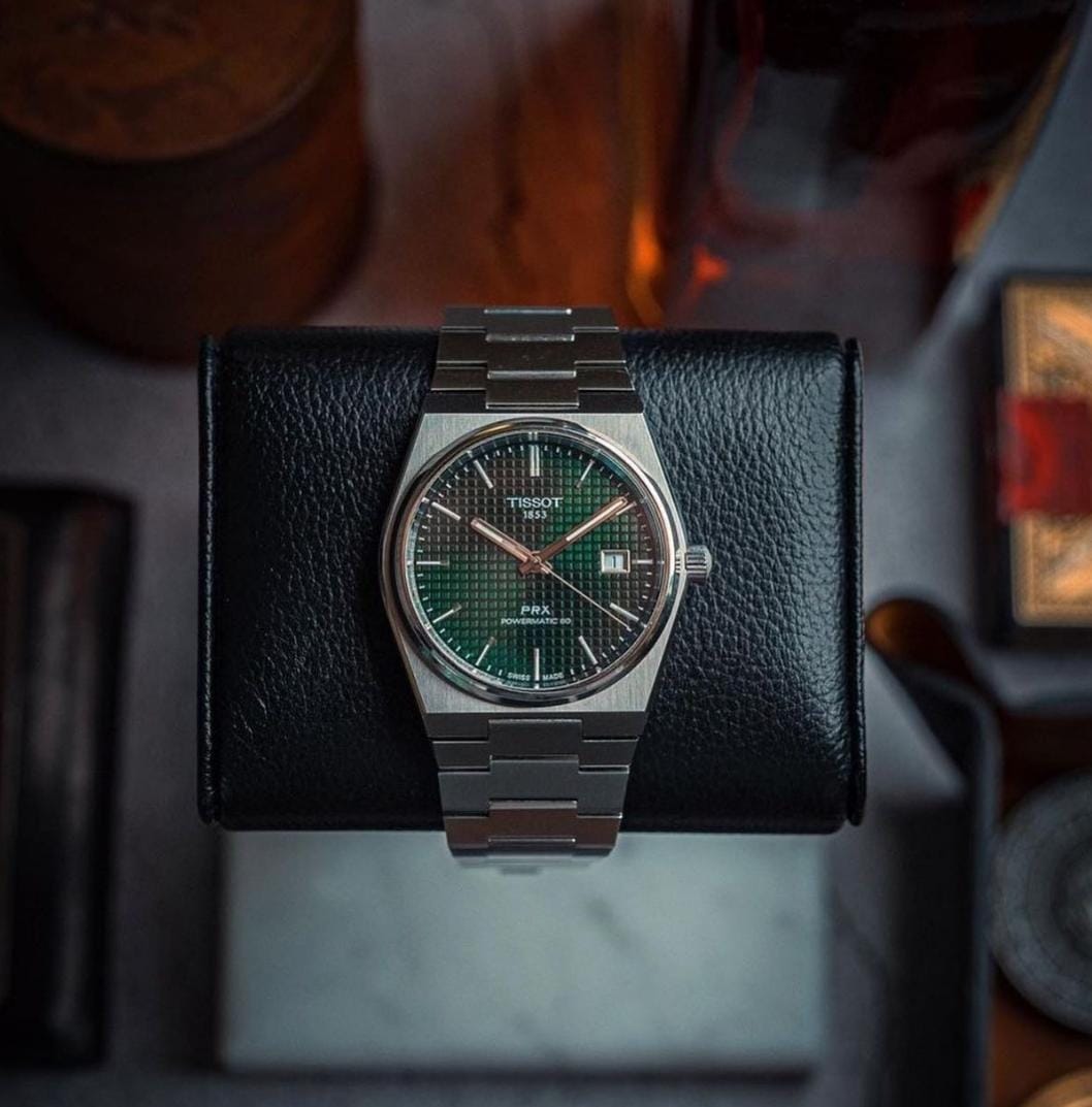 Tisso_t Watch Green  7844