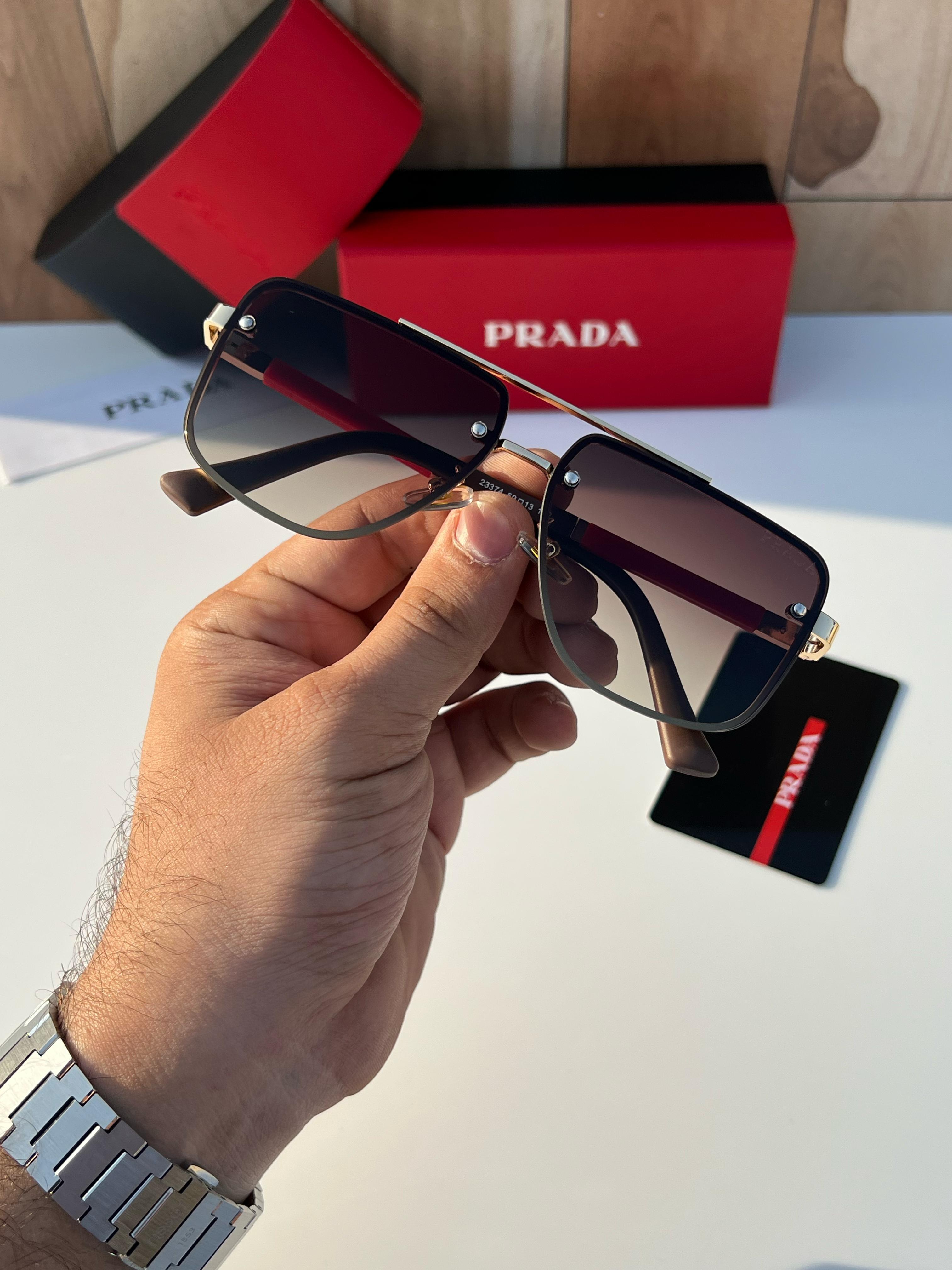 Pr-ada 23374 gold brown