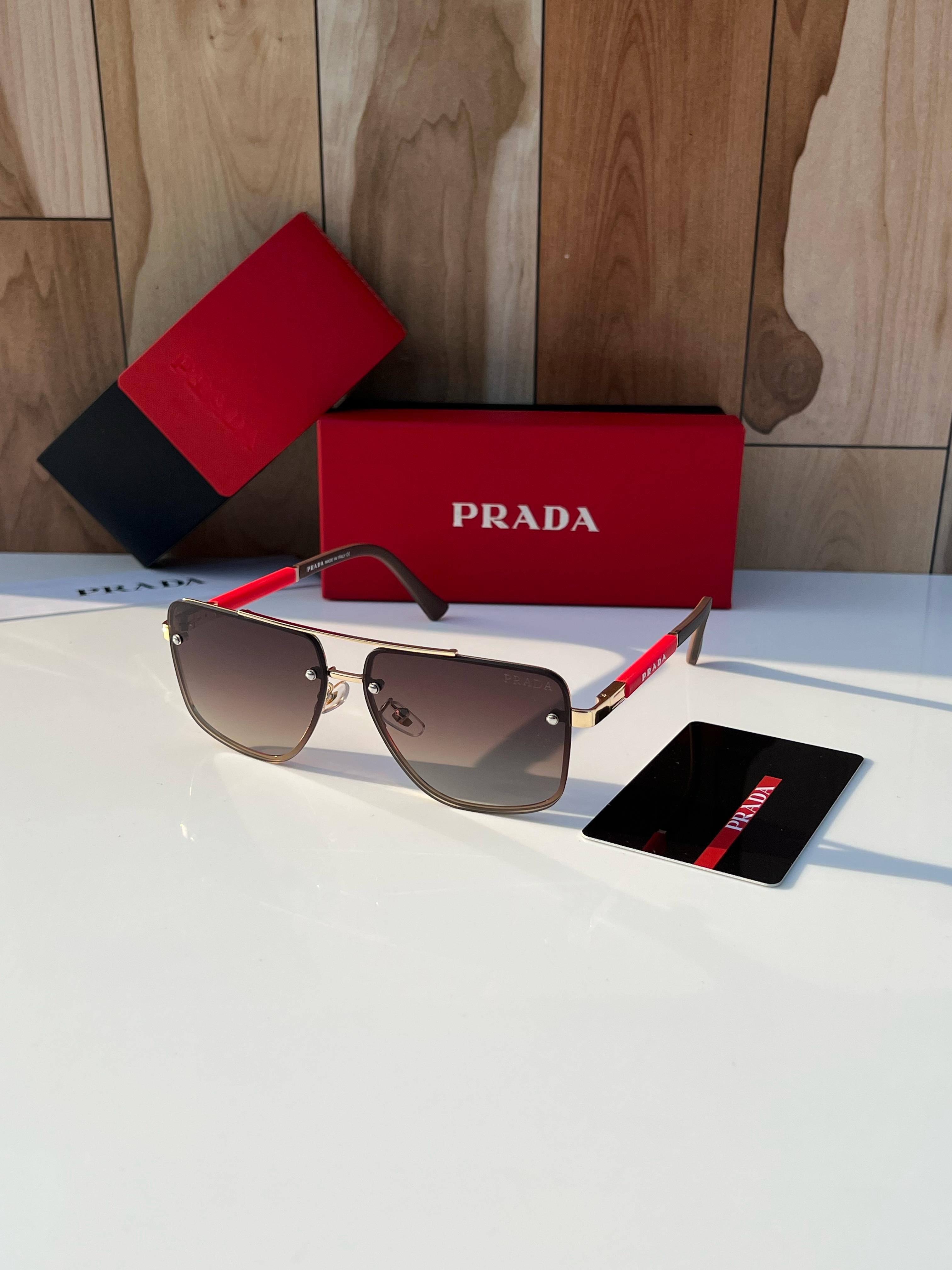 Pr-ada 23374 gold brown